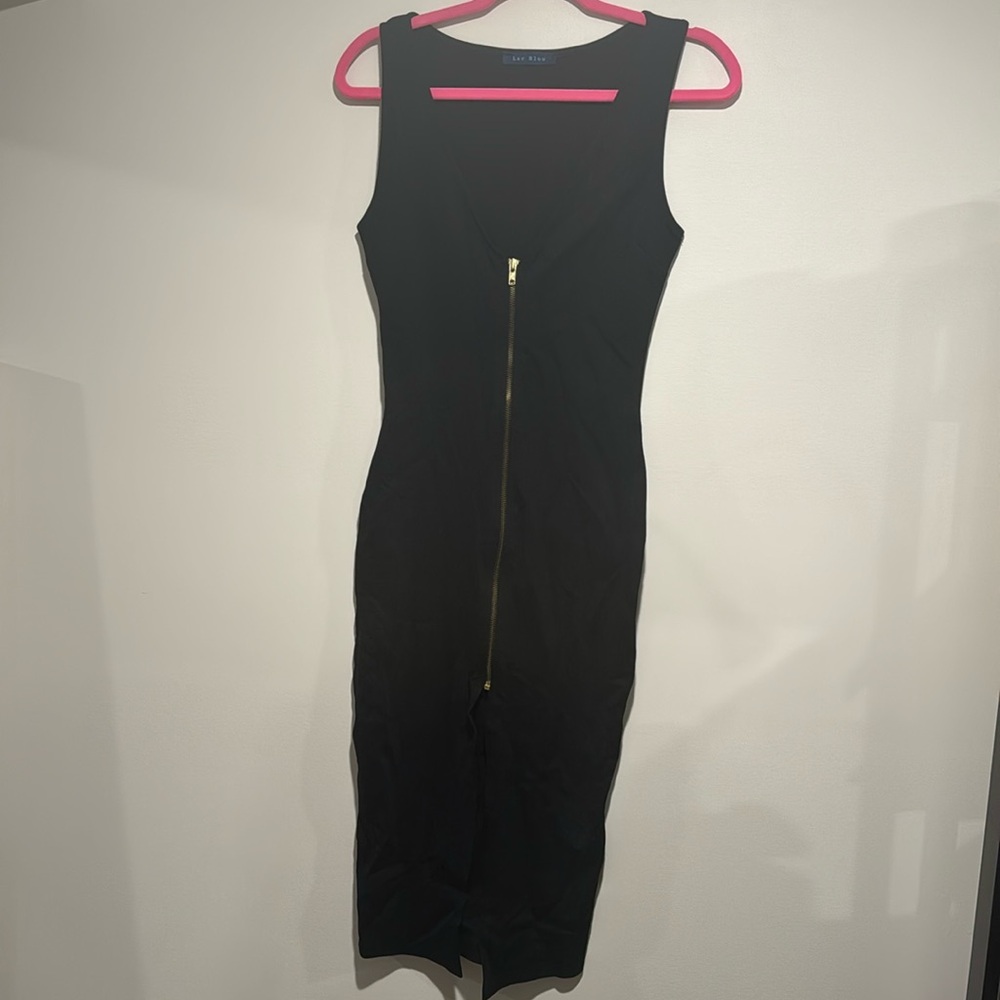 ZIP FRONT Bodycon Dress